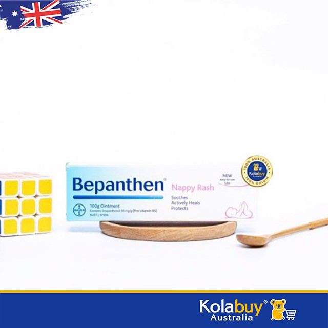 Kem Dịu Da của Úc Bepanthen Ointment 100g Chống Hăm cho bé