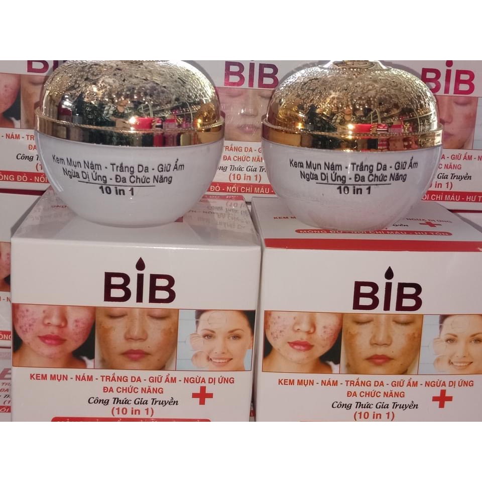 Kem BIB nám, đóm nâu, đồi mồi, sạm da, phục hồi da