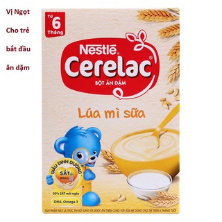 Bột ăn dặm Cerelac Nestle đủ vị [200g]