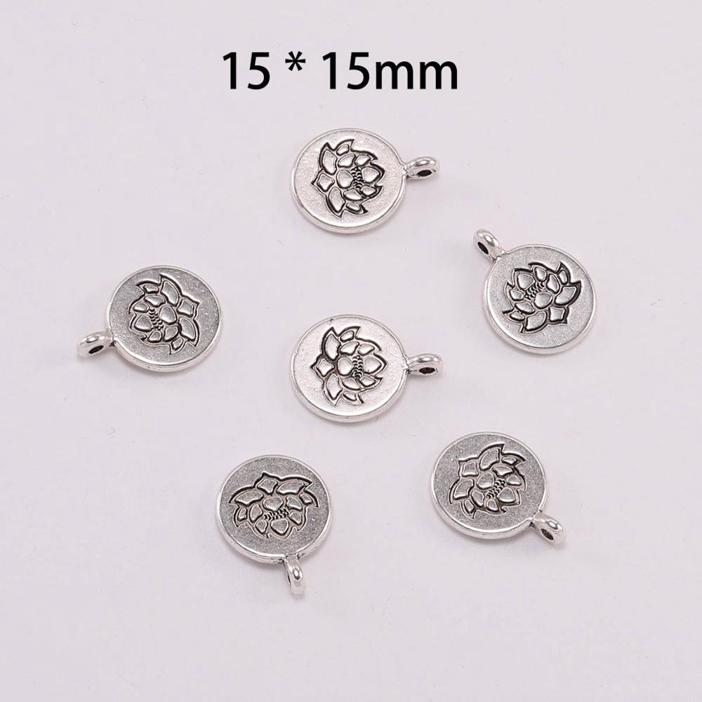 Set 10 mặt dây chuyền ST.KUNKKA phong cách Phật giáo