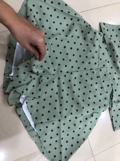 Set hai dây chấm bi ullzzang (ảnh thật ở sau)
