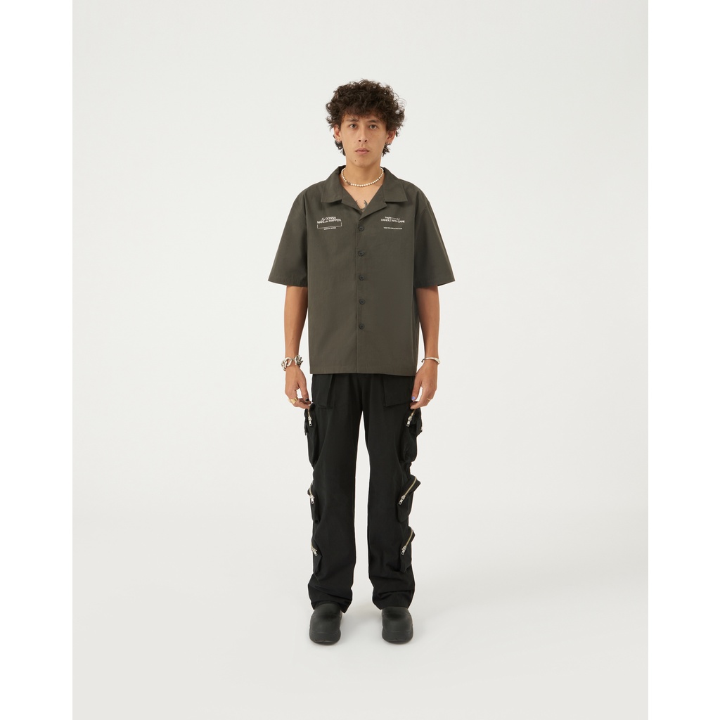 Quần 'Fragile' 12P Cargo Pants / Black