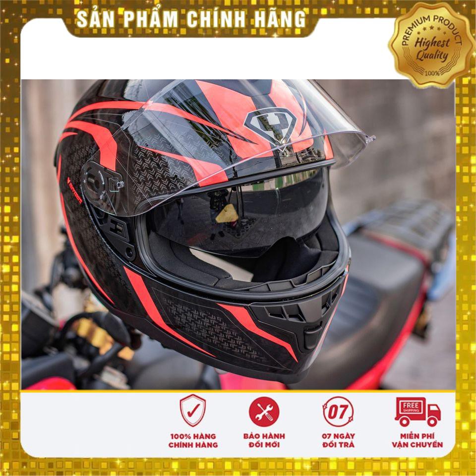 [Tặng khăn ninja] Nón Fullface 2 kính YOHE 967 Plus - Kho đồ Phượt giá sỉ