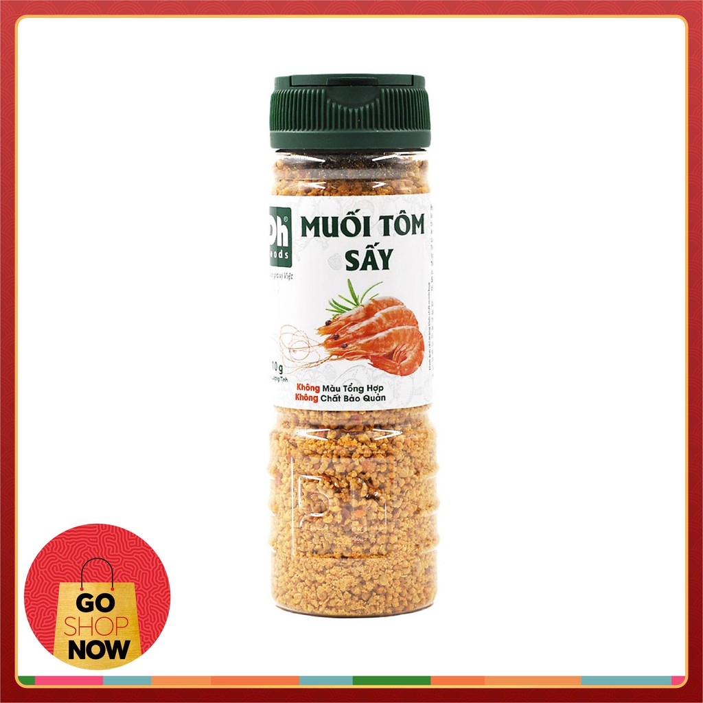 [𝐃𝐇𝐅𝐨𝐨𝐝𝐬] Gia vị Muối Tôm Sấy (khối lượng tịnh 110gram)