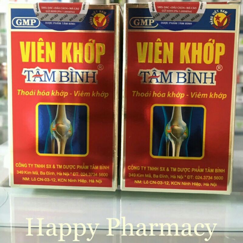 ✅ Viên khớp tâm bình - viêm khớp dạng thấp, chậm lão khóa khớp