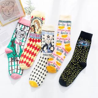Vớ Cotton Họa Tiết Hoạt Hình Xinh Xắn Theo Phong Cách Nhật Bản Dành Cho Nữ