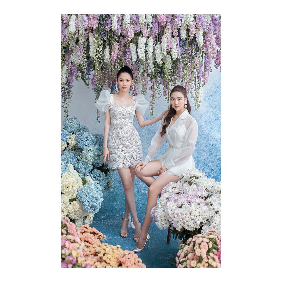 Đầm dự tiệc sang trọng tay phồng chất liệu ren cao cấp | BigBuy360 - bigbuy360.vn