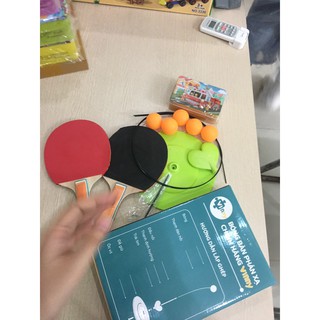 💥Tặng tranh ghép💥 Bóng Bàn Phản Xạ 3in1 Vinny Siêu Bền