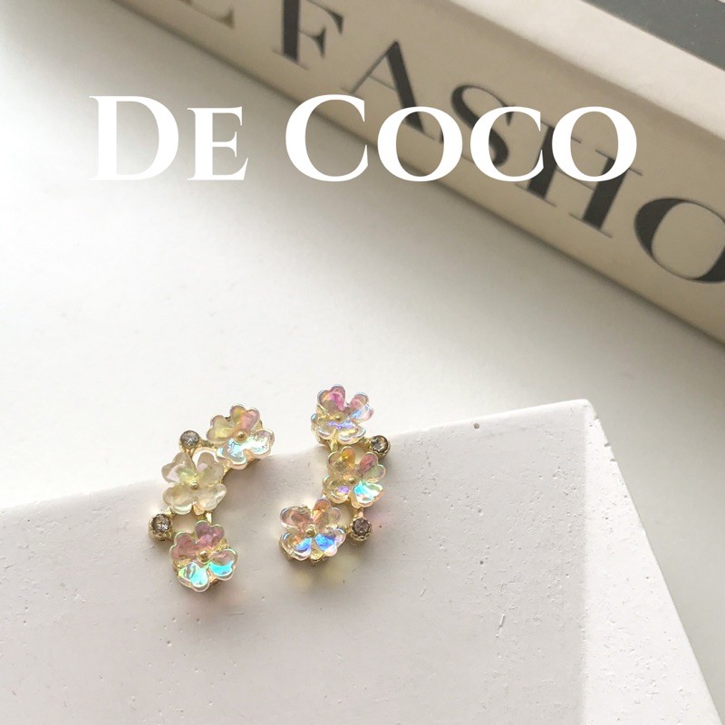 Bông tai khuyên tai nữ hoa nhí De Coco decoco.accessories