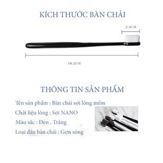 Bàn Chải Đánh Răng Lông Mềm , Sợi Lông NaNo siêu mỏng