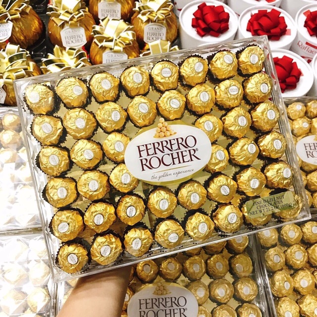 Sô cô la Ferrero Rocher loại hộp 48 viên date T3/24 Mỹ