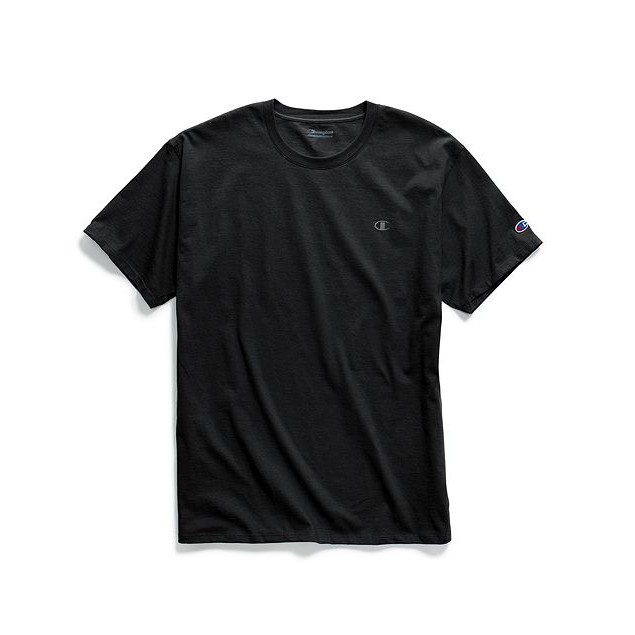 áo Champion Basic T0223 logo thêu vải cotton