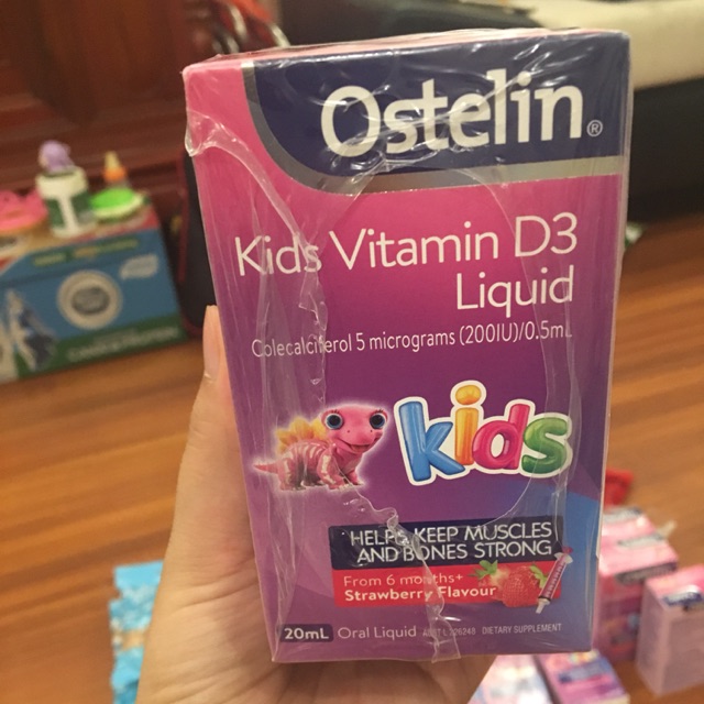 Vitamin D cho trẻ em hãng Ostelin  20ml