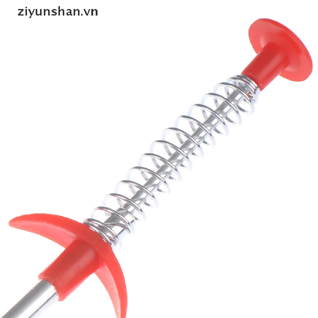 Dụng Cụ Móc Lấy Tóc Trong Bồn Rửa Bằng Kim Loại