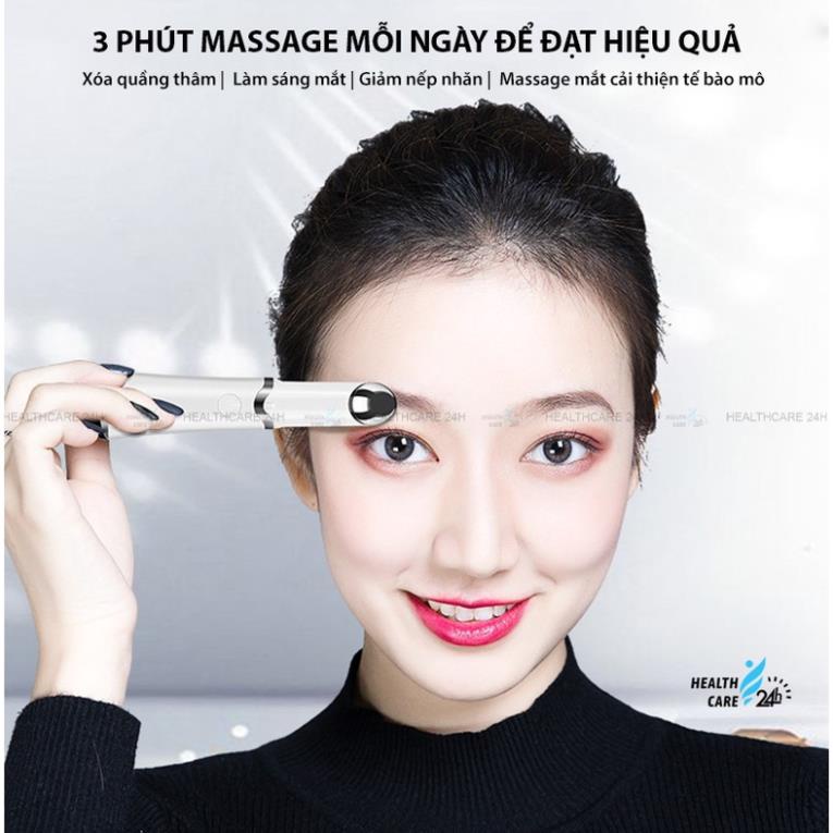 [Rẻ vô địch] Máy massage mắt đa năng cầm tay thế hệ mới đánh tan quầng thâm và bọng mắt, chống lão hóa, BH 6Tháng