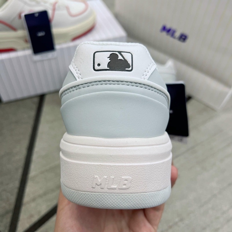 Giày thể thao sneaker Mlb liner xám ny đen bản cao cấp ảnh thật shop tự chụp+Freeship