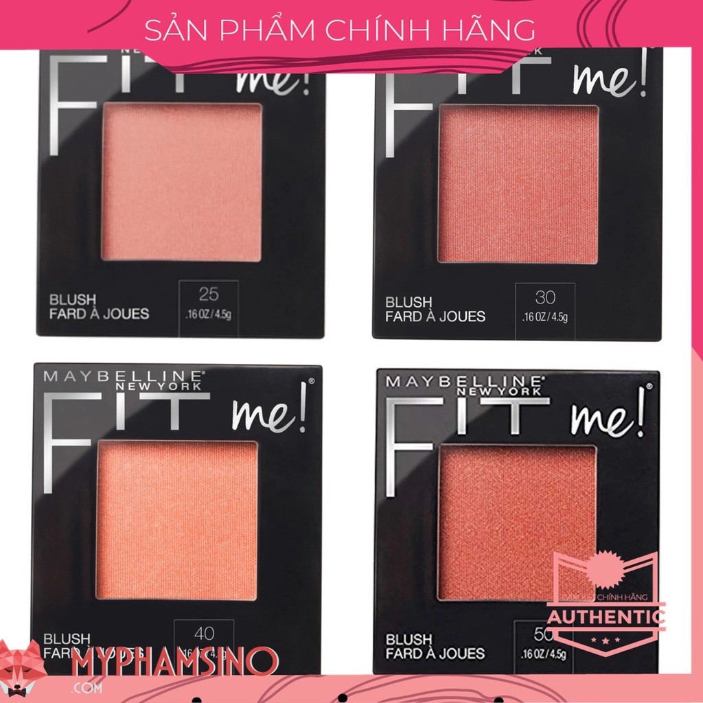 Phấn Má Hồng Maybelline New York Fit Me