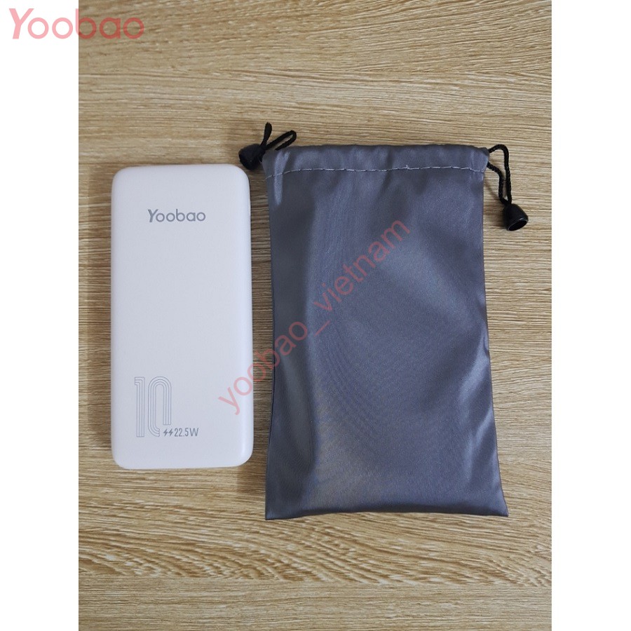 Túi Đựng Sạc Dự Phòng Yoobao Chống Xước Phù Hợp Cho Pin Sạc Dung Lượng Từ 10000mAh Đến 30000mAh