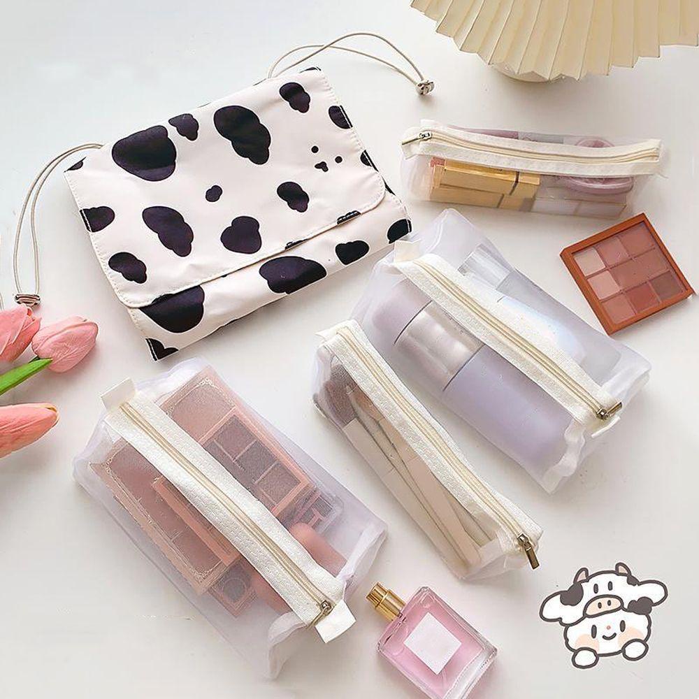 Túi Đựng Mỹ Phẩm 4 Trong 1 Hình Thỏ Dễ Thương