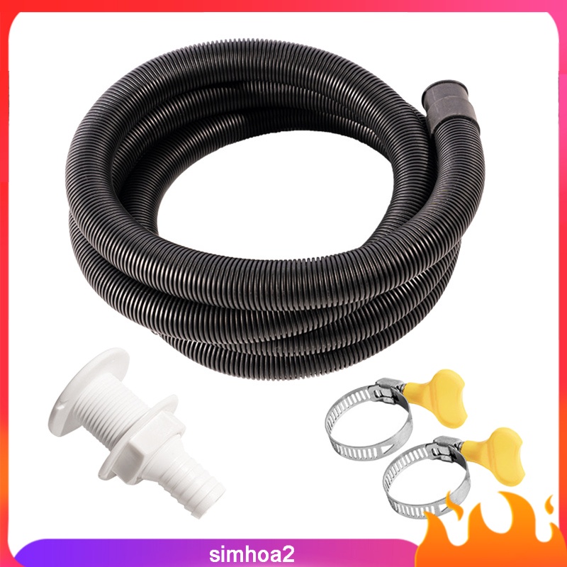 Bộ 2 Ống Bơm 3 / 4-inch Dia 6.6 Ft Linh Hoạt Lắp Đặt Cho Tàu Thuyền