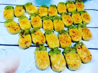 Bánh dứa nhân mix vỏ mix