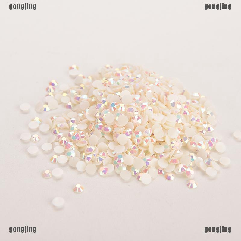 [GJ] 1000 hạt pha lê giả lấp lánh dùng làm móng nghệ thuật