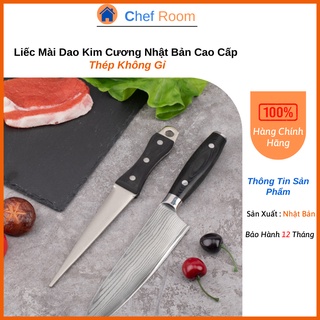 Dụng cụ liếc mài dao kim cương nhật bản dài 27cm, dũa mài dao nhanh chóng sắc bén