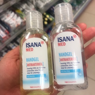 Gel rửa tay khô Isana + Balea 50ml