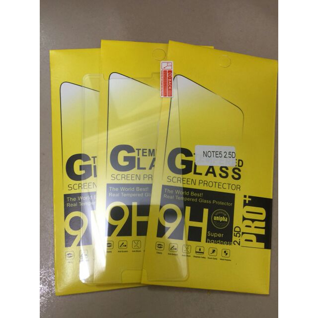 Bộ 3 kính cường lực samsung Note 5