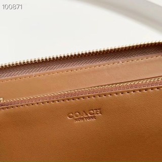 Ví Coach da thật pha canvas chất cực đẹp