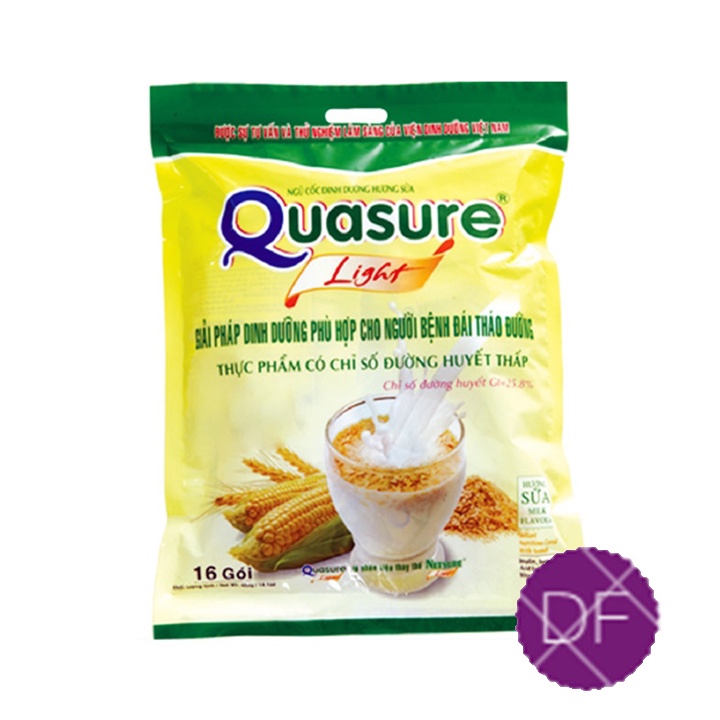 Bột ngũ cốc cho người tiểu đường và ăn kiêng Quasure light túi 400g