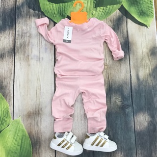 Bộ Cotton Borip trơn