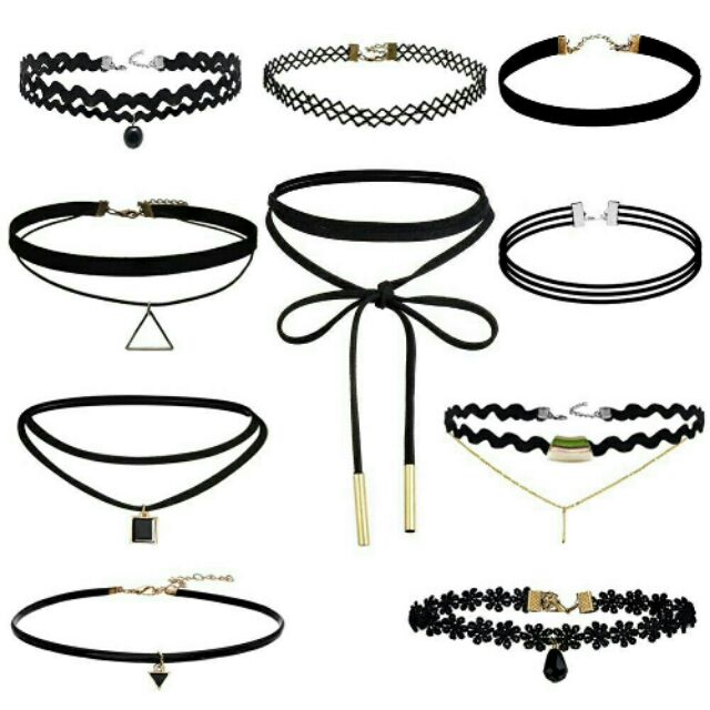 Bộ 12 vòng cổ Choker