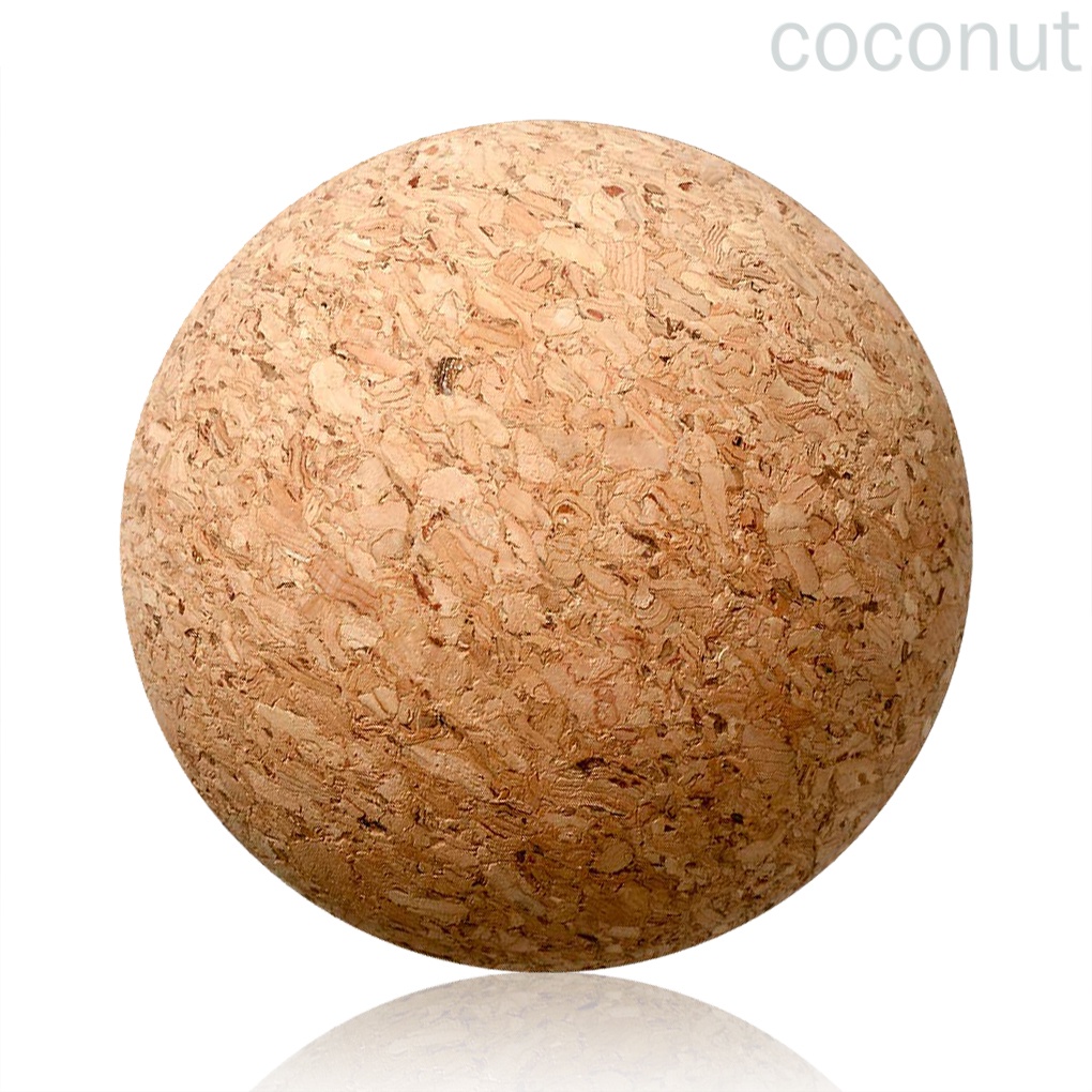 Set 2 nút bần chặn chai rượu hình tròn bằng gỗ 6.5cm