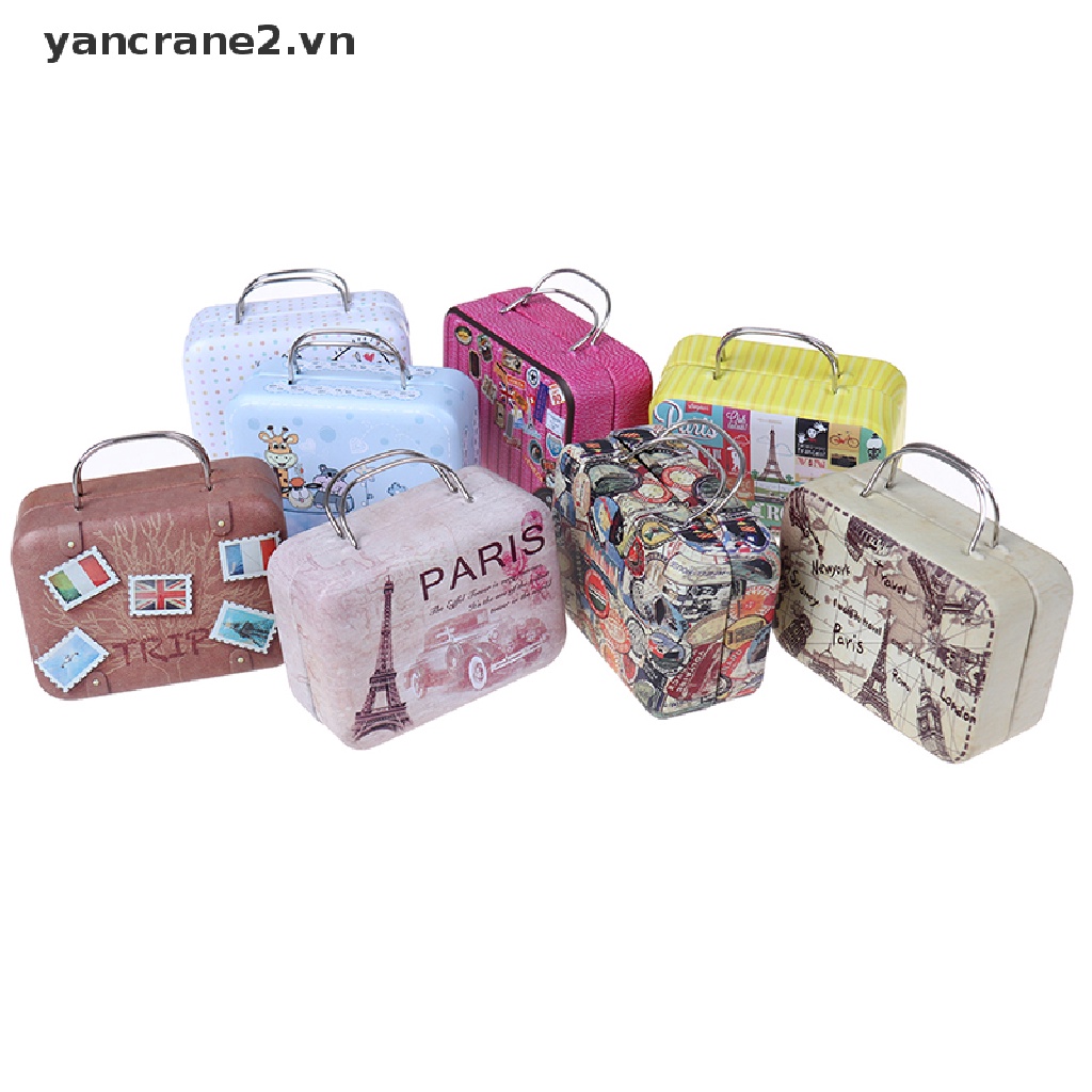 Va Li Mini Bằng Kim Loại Thời Trang Cho Nhà Búp Bê {yancrane2.vn}