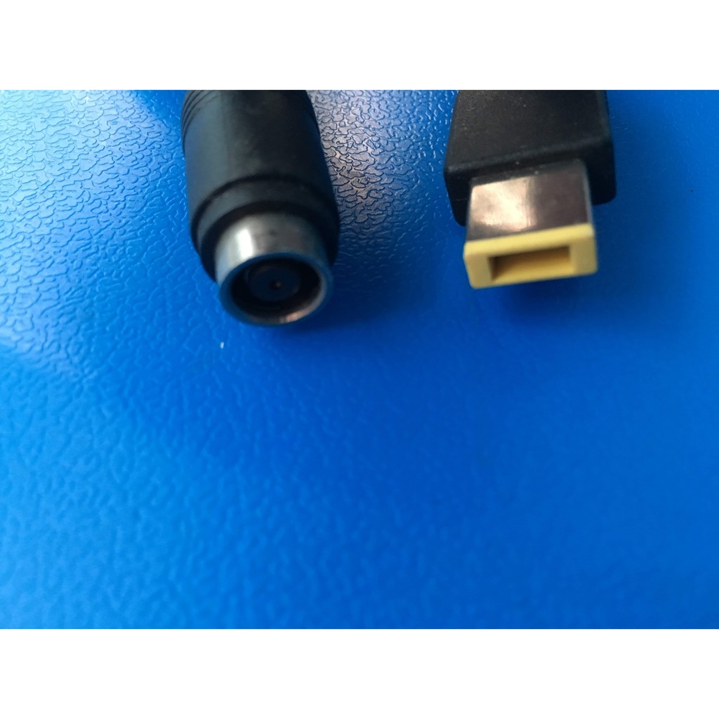 Đầu chuyển sạc Lenovo tròn sang vuông 15cm