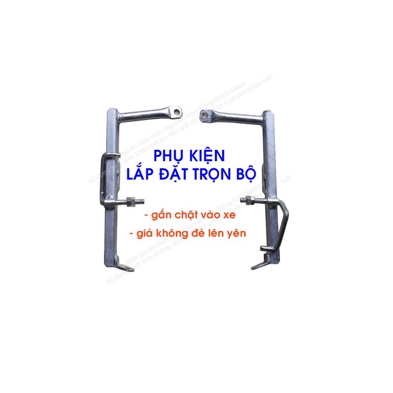Giá trở hàng xe máy -Giá đèo hàng máy