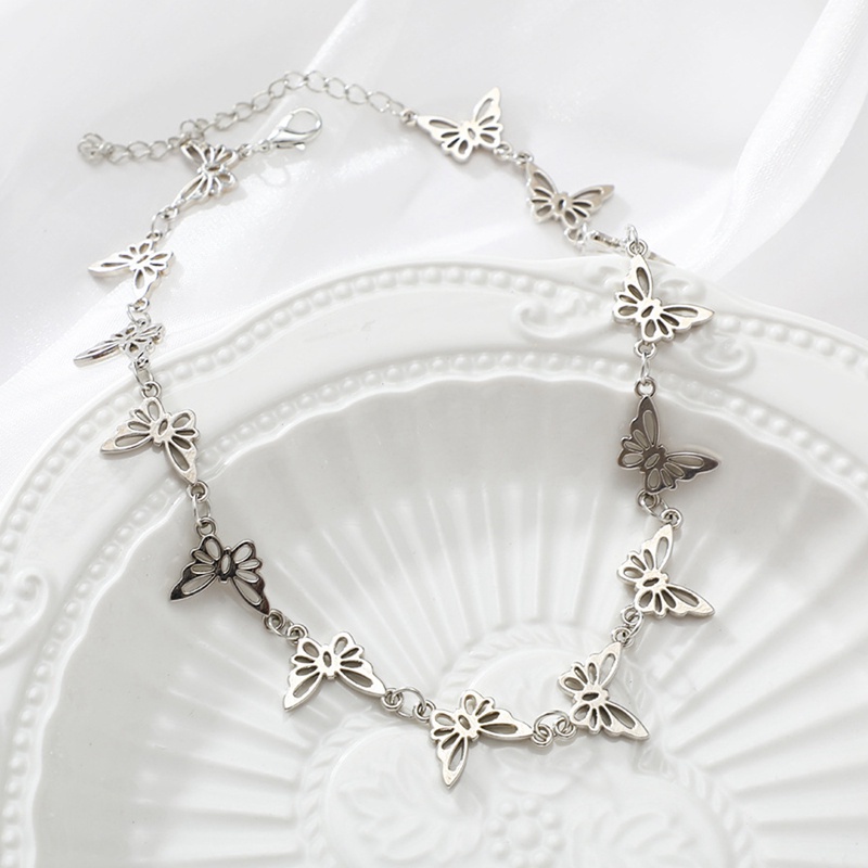 Vòng cổ choker bằng kim loại mặt trái tim thời trang Hàn Quốc