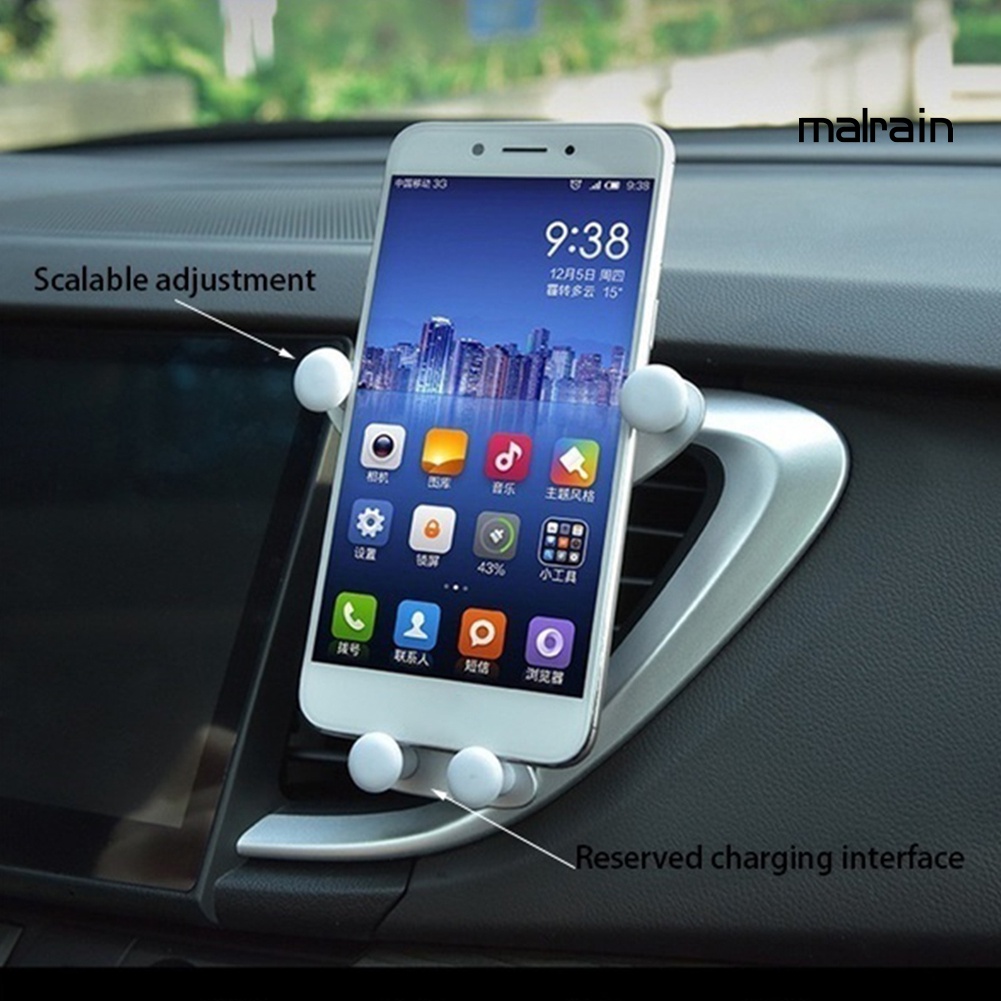 Giá Đỡ Điện Thoại Gắn Lỗ Thông Gió Xe Hơi Hình Gấu Trúc Đáng Yêu