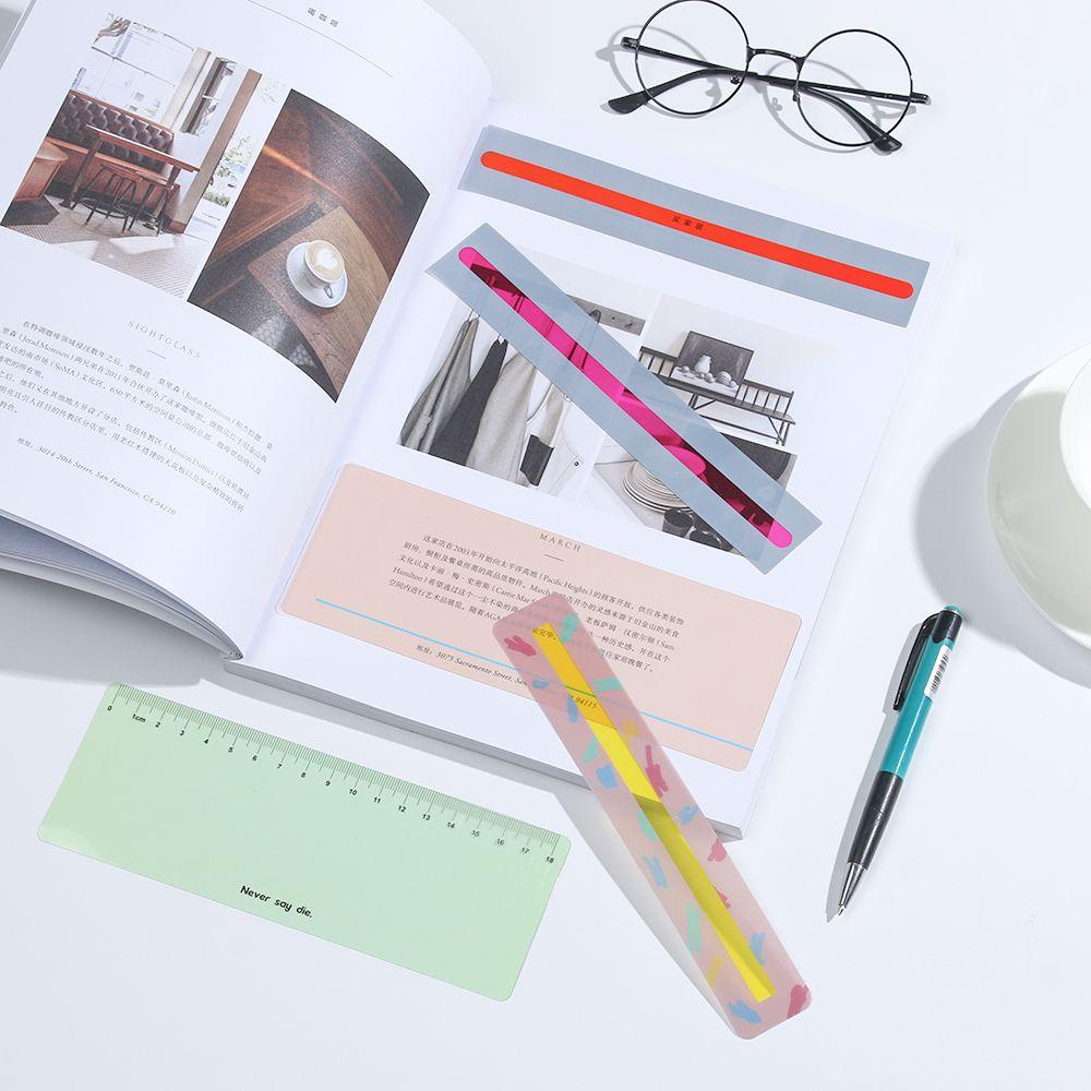 Bộ 8 Miếng Băng Keo Nhựa PVC Màu Dạ Quang Đa Dạng