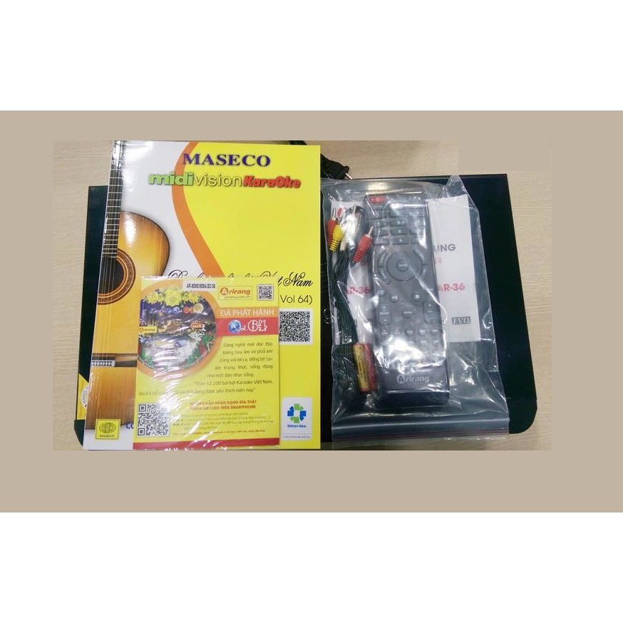 Bộ 2 đầu Karaoke chuyên nghiệp Arirang AR 36