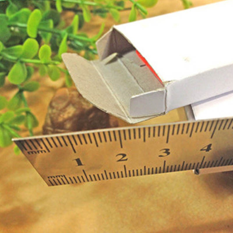 Thước đo 2 mặt bằng thép không gỉ 15-30cm