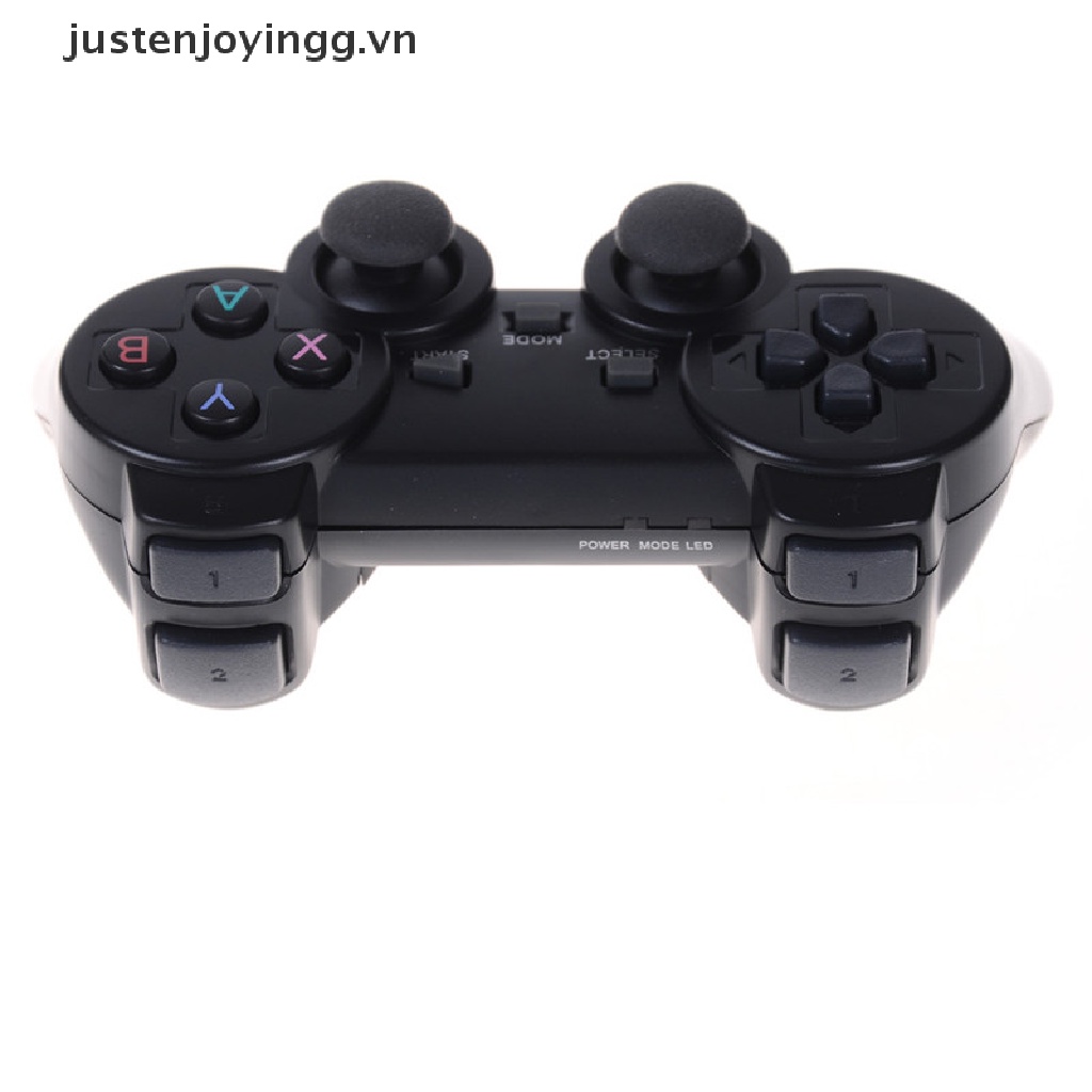 Tay cầm điều khiển trò chơi kép không dây 2.4GHz cho PS3 PC TV Box