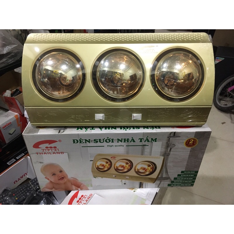 Đèn sưởi nhà tắm 3 bóng jiplai