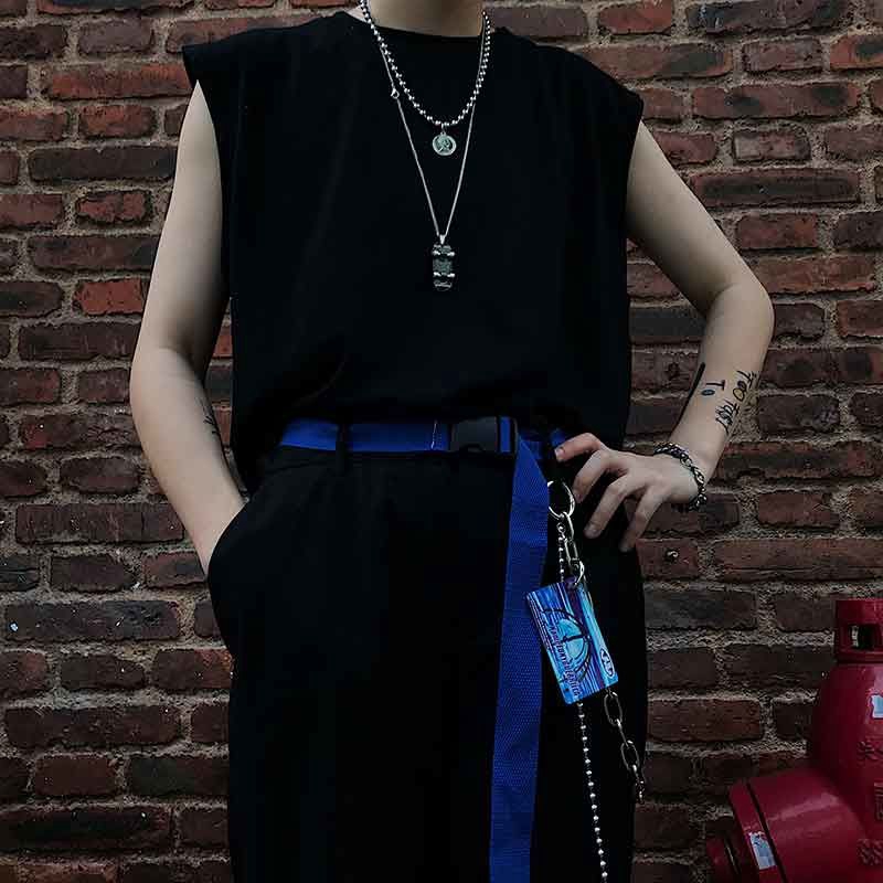 Thắt Lưng Vải Canvas Màu Trơn Núi Lửa Thời Trang 22520 Cho Nam Và Nữ