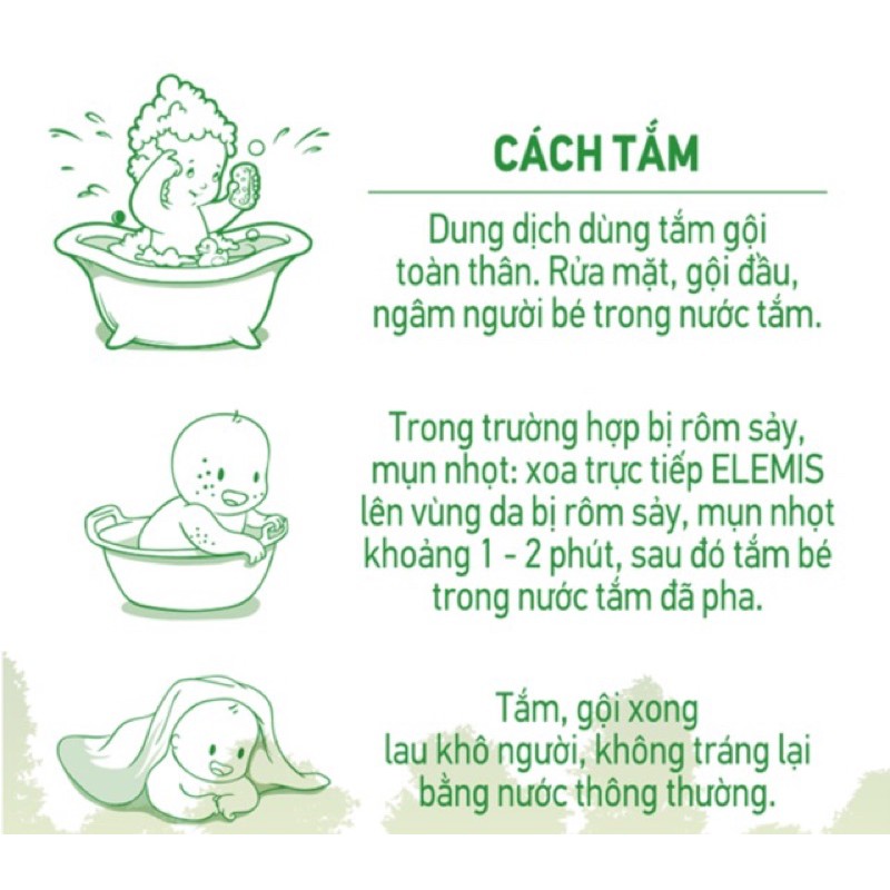 [SALE] Combo 3 chai tắm gội Elemis | BigBuy360 - bigbuy360.vn