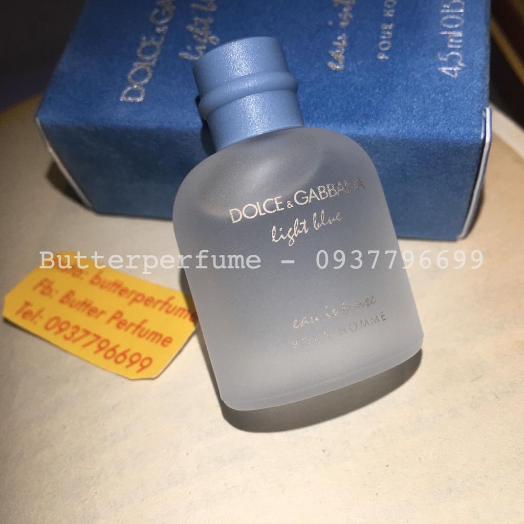 Mẫu thử nước hoa nam DG light blue pour homme