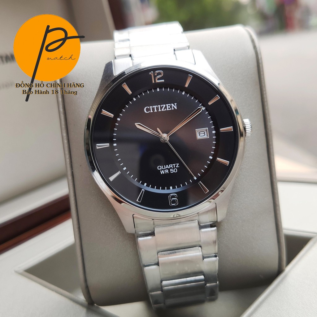 Đồng Hồ Nam Ci.tizen Dây Kim Loại Pwatch BD0041-89E Chính Hãng