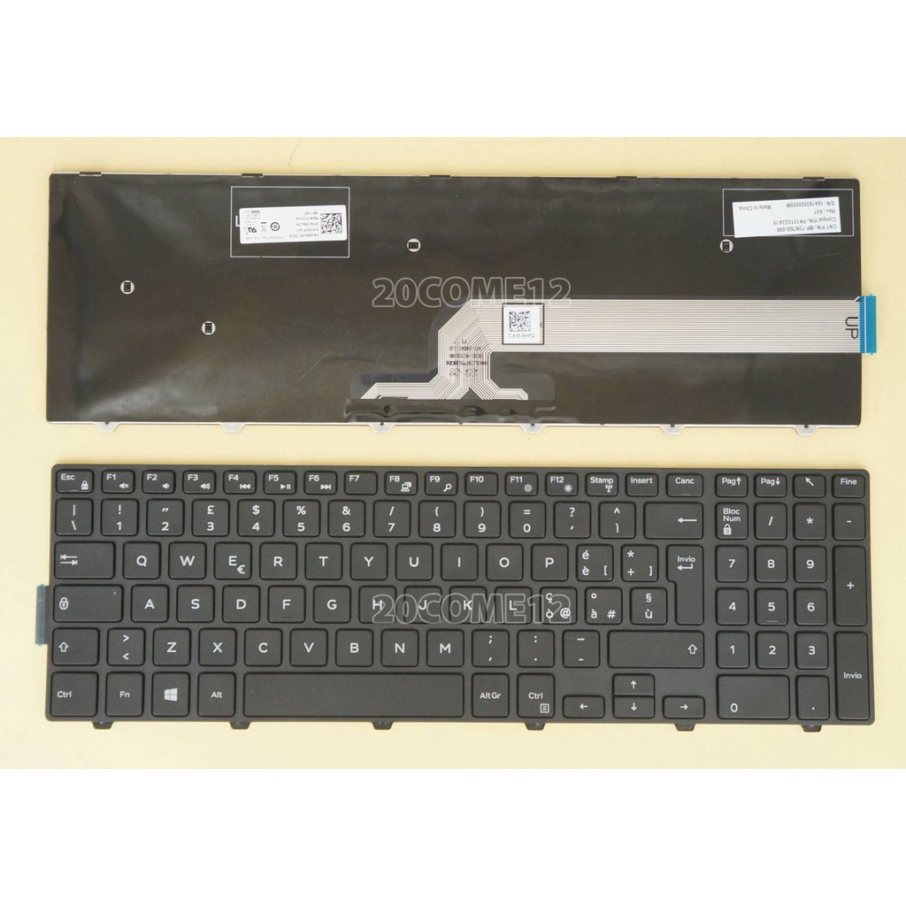 Bàn phím laptop Dell  Inspiron 15-3000 3541 3542 3543 3547 3551 3552 3558 3559 3567