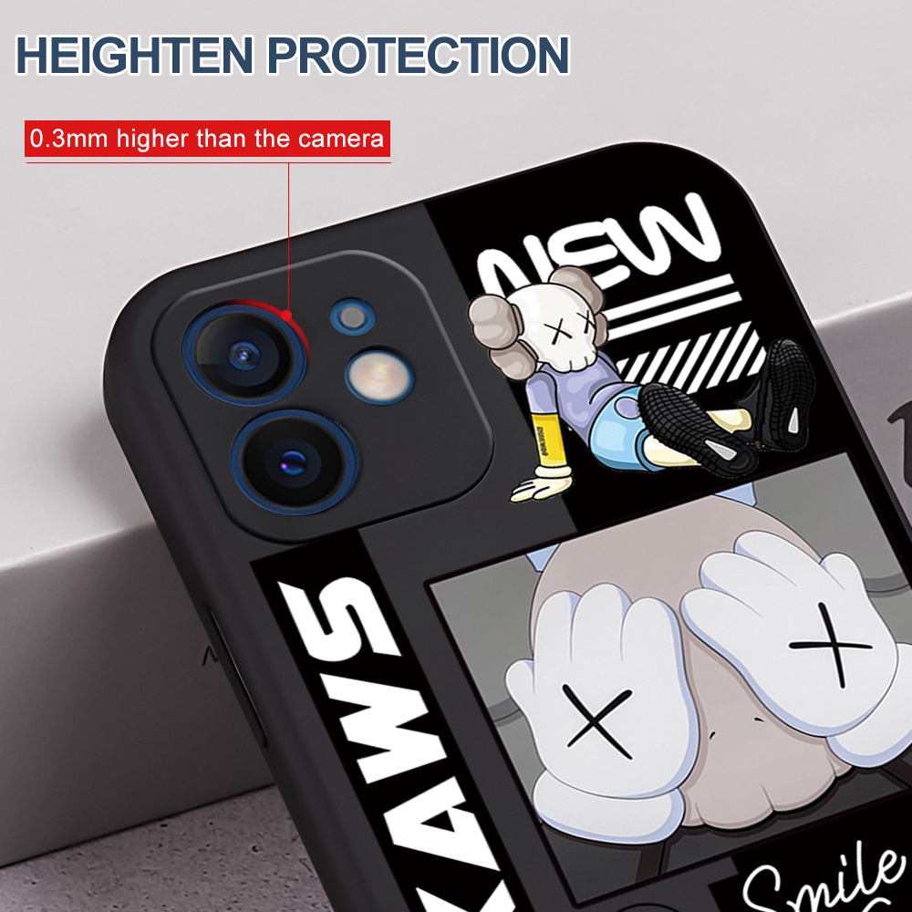 Ốp Điện Thoại Mềm Hình KAWS H082 Cho OPPO A3 A91 A8 A31 A52 A72 A92 A83 A37 A71 A39 A57 A73 A33 A79 F15 F5
